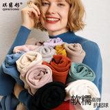 Temperament Wool Bottom Knitted Shirt 2026 Autumn And Winter New Short High-Song Jacket Half-High Collar Women's Pull-And-Twin Sweater
