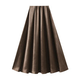 The New Spring And Autumn New A-Dress Skirt Mid-Dress Mid-Dress Mid-Dress Mid-Senior Skirt 9993-1
