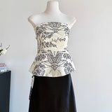New Chinese Style Chinese Style Sling Sling Vest Women Wearing Summer Thai Hottie Design Feel Beautiful Breasts Small Top