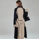 High-End Temperament Hair Coat Woman 2025 Autumn And Winter New Hepburn Wind Loose Long-Term Popular This Coat Tide