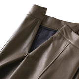 Vintage Port Style Skirt Half Dress Woman 2025 Autumn And Winter High-Waist Temperament Medium Long A-Word Bag Hip Umbrella Skirt Q801