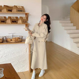 Large-Size Fat Mm240 Kg Ocean Gas Suit 2026 Autumn Reduction Age Cover Thin Wearing Waistwear Vest Skirt Two Sets