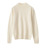 Cashmere 2026 Autumn And Winter New Women's Decoration Body Half-High-Necked Short-Case Knitted Sweater