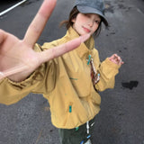 Vintage Collar Storm Coat Women's Autumn 2026 New Loose Casual Men's And Women's Jacket Top Tide