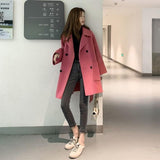 2025 Autumn And Winter New Fashion Coat Women's Korean Version Of The Long Loose Hair In The Coat Trend