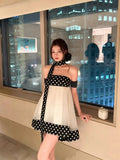 French Summer 2026 New Hepburn Retro Boze Dress Women's Thin Net Yarn Short Skirt