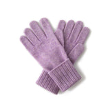 New Men's And Women's Same Solid Color Draw For The Autumn And Winter Of 2026, Goat Woolen Riding Windproof Outdoor Knitted Gloves