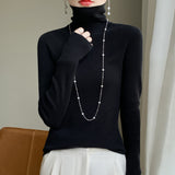 Line Of Ready-Coa-De-Spin Spinning Wool 2026 Autumn And Winter New Pile Collar Repair Short Cloth Knitting Sweater
