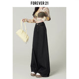 Vintage Deep Blue Broad-Legged Jeans Women's Spring And Summer Trend New High-Waisted Loose-Hanging Drag Pants