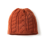 Govel Hat 2026 Autumn And Winter New Women's Fashion Casual Ear Care Pile Hat Twisting Pure Color Knitting Hat