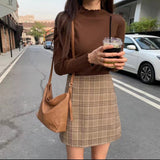 Winter White Wood Ear Half-High Collar In The Bottom Shirt Women 2026 Autumn And Winter New Leisure Blouse