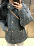 Cotton Thick [There Is Inner] 2025 New Autumn And Winter High-End Wool Coat Female Noble Coat