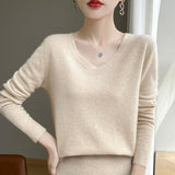 Wool Blended 2026 Autumn And Winter New Women's First-Line Ready-Up V. Collar Hooded Short Jacket Shirt Sweater