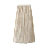 2025 Autumn Vintage Fall Dress Slim Swing Fishtail Skirt Women Fashion A Word Morphine Half Dress 1909