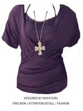 Pure Hottie V-Neck T-Shirt With Short-Sleeved Top Woman Summer Lace Hanging Neck Sling Sexy Two-Piece