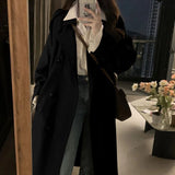 High-End Karat Color Wind Coat Woman 2025 New Autumn And Winter This Year's Popular Small Long Coat