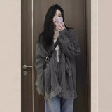 Knitted Sweater Women's Autumn And Winter 2026 New Lazy Wind Lax Loose Long Sleeves Top Coat