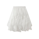 Half-Dress Summer Short Skirt Fairy Net Dress Pony Skirt Girl Short Skirt 1682