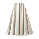 The New Spring And Autumn New A-Dress Skirt Mid-Dress Mid-Dress Mid-Dress Mid-Senior Skirt 9993-1