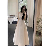 Yujie Fan Dress Women's Summer 2025 New French Temperament High-End Sleeveless Vest To Close The Waist Thin Dress