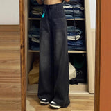 Pants Women's Large-Size Fat Mm Small Straight Jeans 2025 New Loose BF Lazy Thin Leggings
