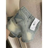 Pear-Shaped Body Cowboy Short Skirt Woman Summer Large Size Fat Mm High-Waist Elastic Cover Stomach Thin A-Word Skirt Skirt Skirt