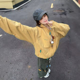 Vintage Collar Storm Coat Women's Autumn 2026 New Loose Casual Men's And Women's Jacket Top Tide