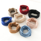 Soft Glutinous Goat 26 Autumn And Winter New Men's And Women's General Neck Sleeve Solid Color Simple To Protect Warm Neck Knitted Neck