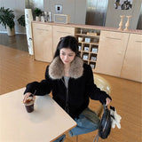 High-Level Super-Looking Haired Lamb Lamb Hair Short Coat Girl Autumn And Winter 2025 New Popular Explosion This Year