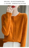 Wool Blended 2026 Autumn And Winter New Women's Round Collar Collar Hooded Small Knitted Open-Flowered Knitted Jersey Coat