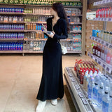 French Hepburn Style Dress 2026 New Autumn And Winter Hoodie Dress Women's Large Size Fat Mm Inside Skirt